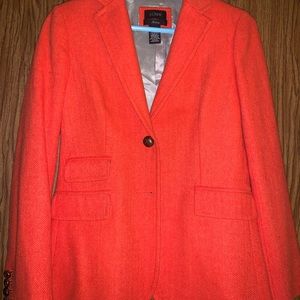 J.Crew Orange Blazer